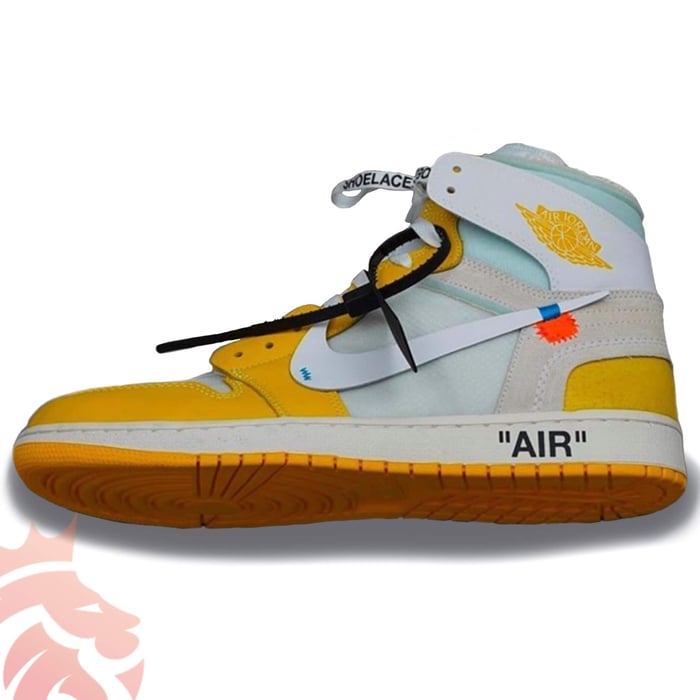 Rumored Release of Off-White x Air Jordan 1 “Canary Yellow” Summer 2020