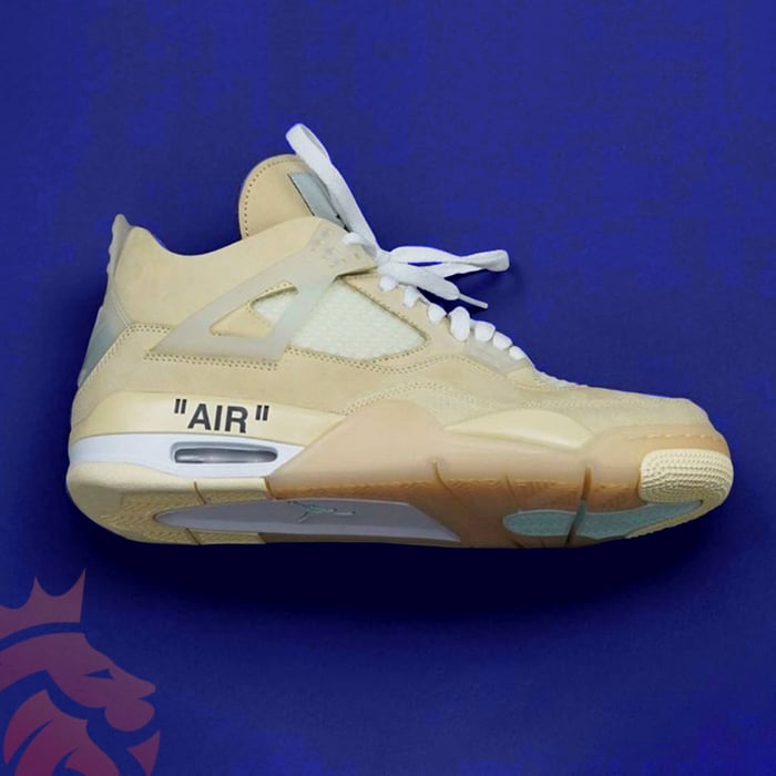 First Look: Off-White x Air Jordan 4 “Sail”