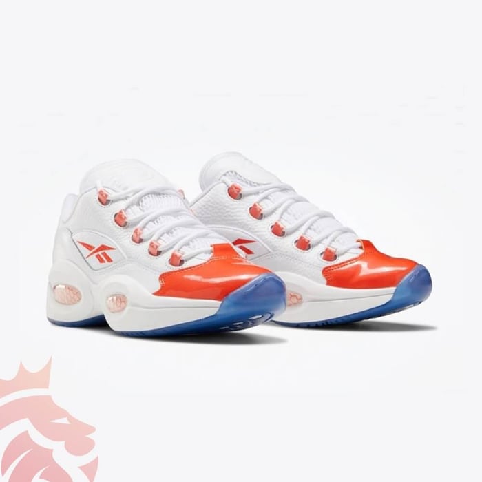 First Look: Reebok Question Low Patent “Vivid Orange”