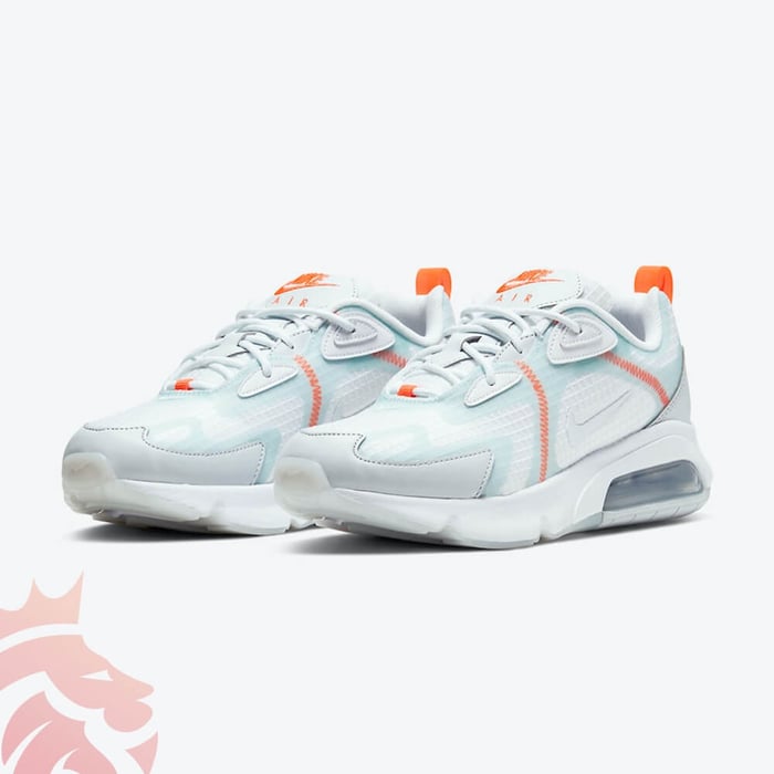 First Look: Nike Air Max 200 “Orange Stitch”