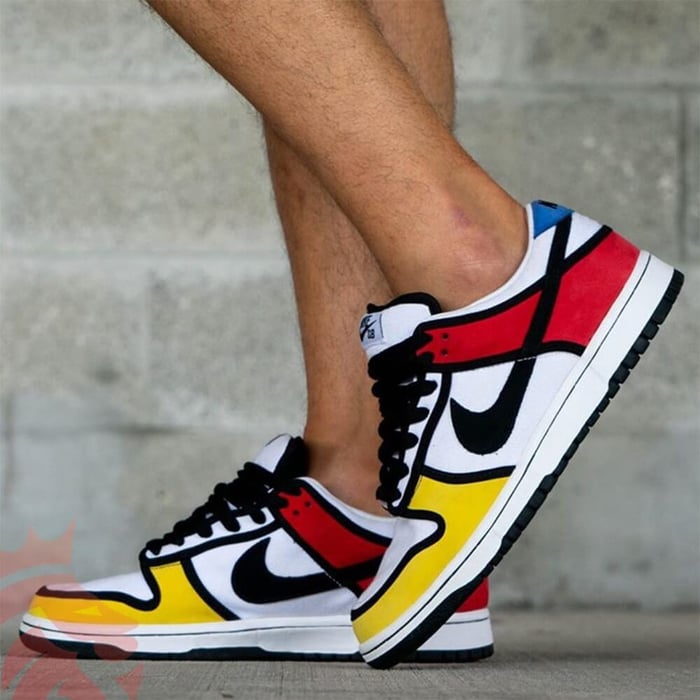 Yankeekicks Closet: 2008 Nike Dunk Low Pro SB Piet Mondrian