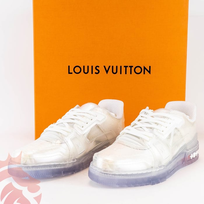 Yankeekicks Closet: Louis Vuitton LV Trainer Sneaker Transparent