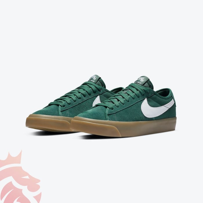 First Look: Nike SB Blazer Low GT “Green Gum”