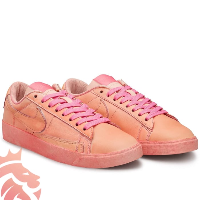 A Closer Look: CDG Girl x Nike Blazer Low Pink