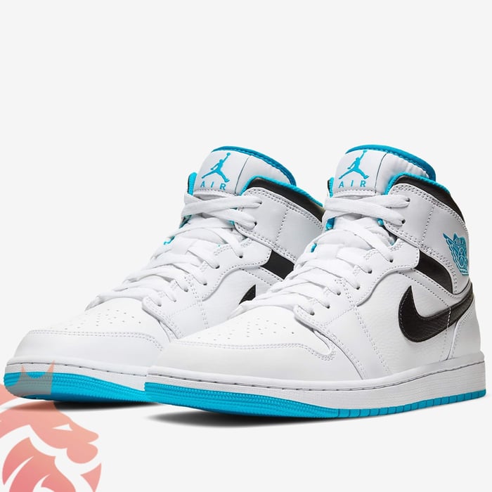 First Look: Air Jordan 1 Mid “Laser Blue”