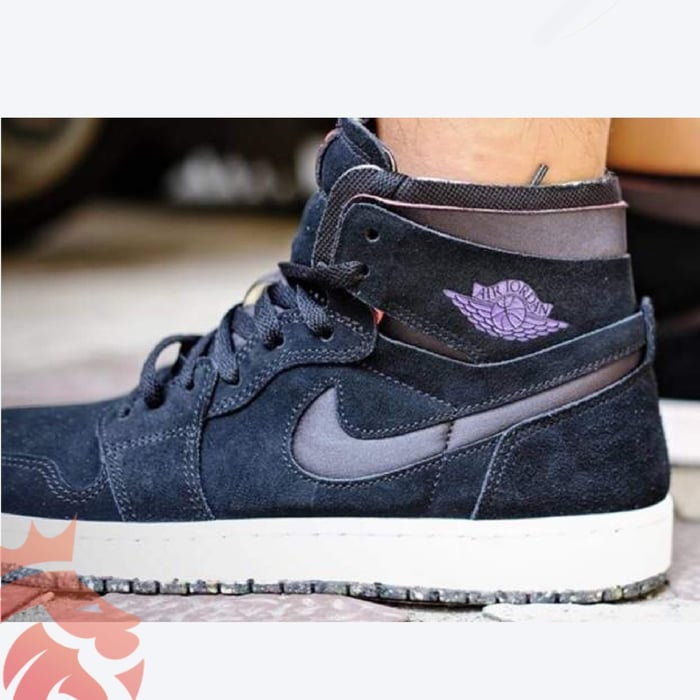 First Look: Air Jordan 1 High Zoom Crater “Court Purple”