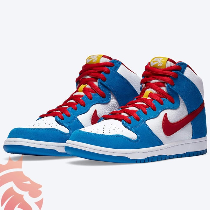 First Look: Nike SB Dunk High “Doraemon”