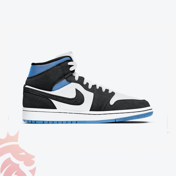 First Look: Air Jordan 1 Mid “Royal Mesh”