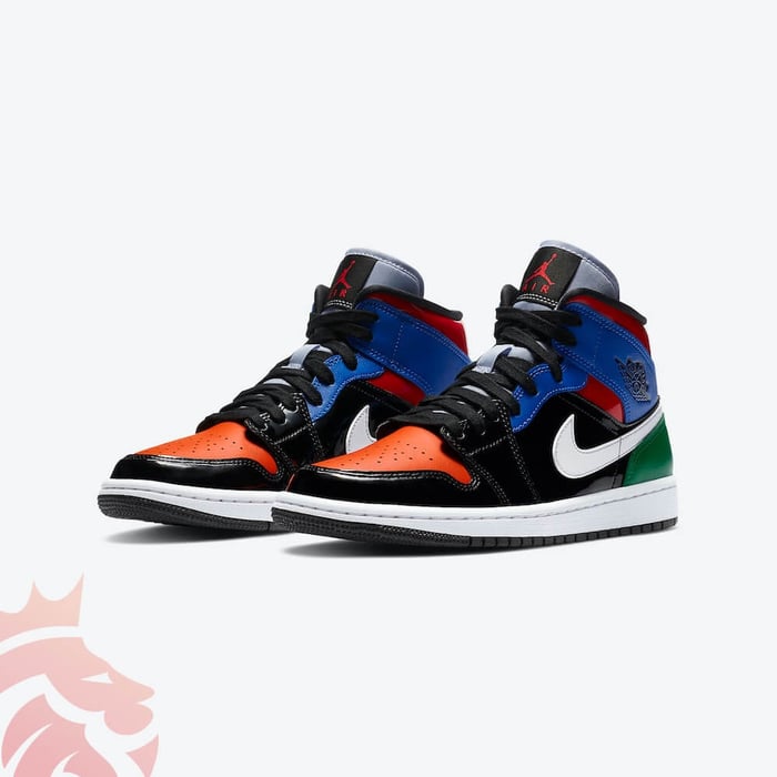 First Look: Air Jordan 1 Mid SE “Multi Patent”
