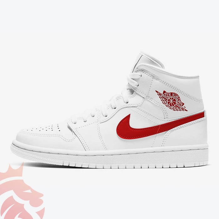 First Look: Air Jordan 1 Mid WMNS “Bulls Home” Colorway