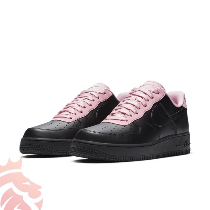 First Look: Nike Air Force 1 “Pink Collar Tongue”