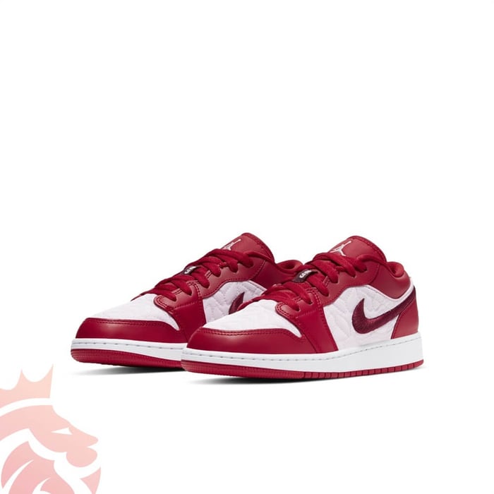 First Look: Air Jordan 1 Low “Red Quilt”