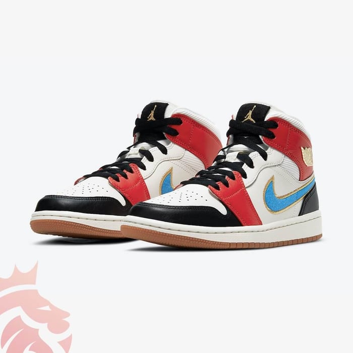 First Look: Air Jordan 1 Mid “Metallic Gold Hardware”