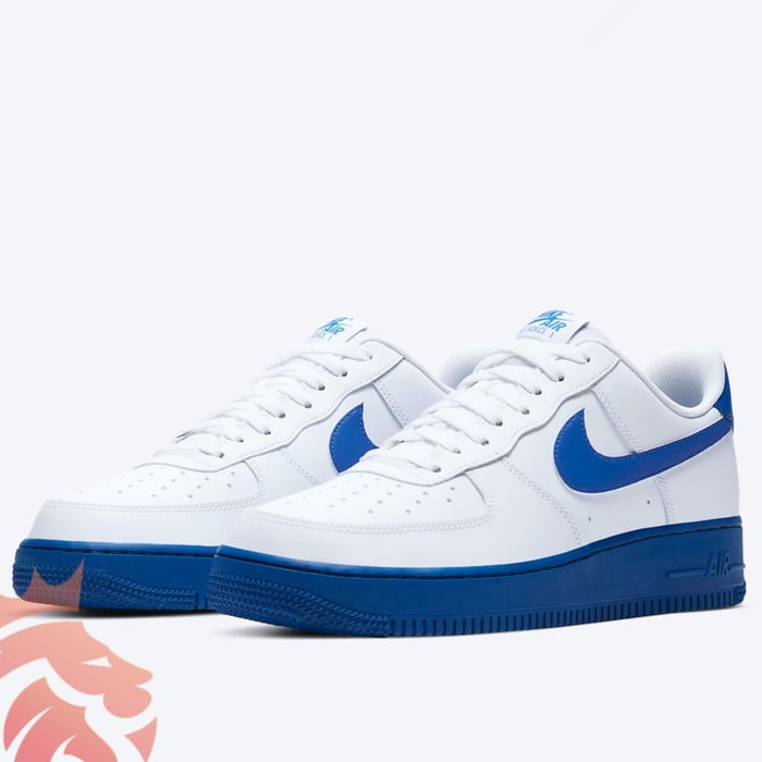 First Look: Nike Air Force 1 Low With Royal Blue Accents