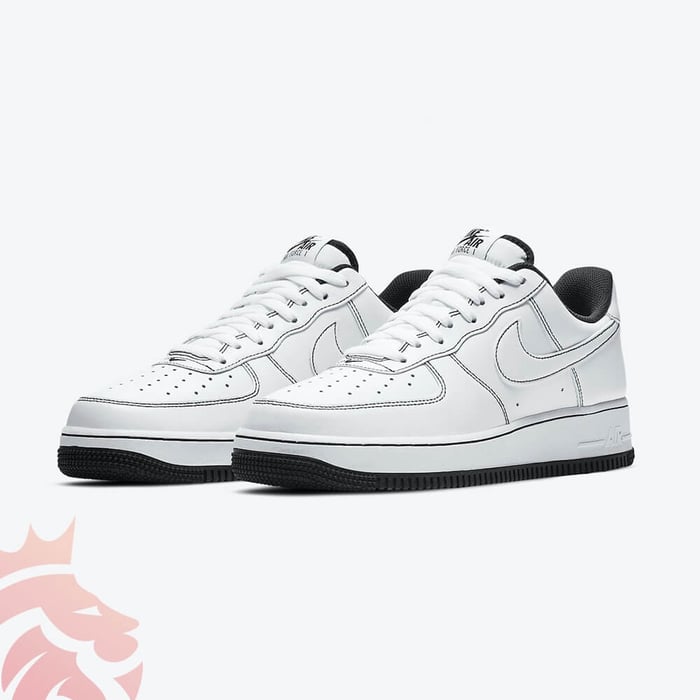 First Look: Nike Air Force 1 Low “Black Stitching”