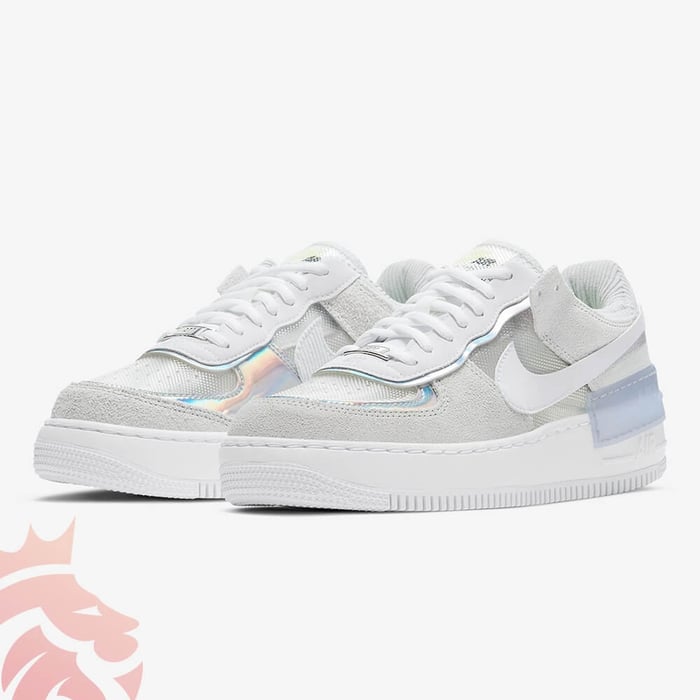 First Look: Nike Air Force 1 Shadow “Pure Platinum”