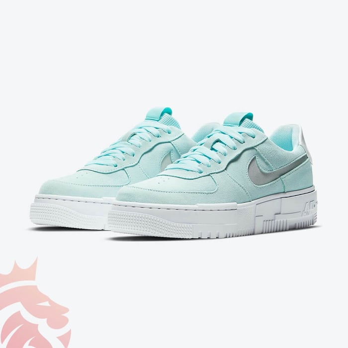First Look: Nike Air Force 1 Pixel “Mint Green Suede”