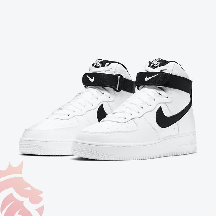 First Look: Nike Air Force 1 High “White Black Strap”