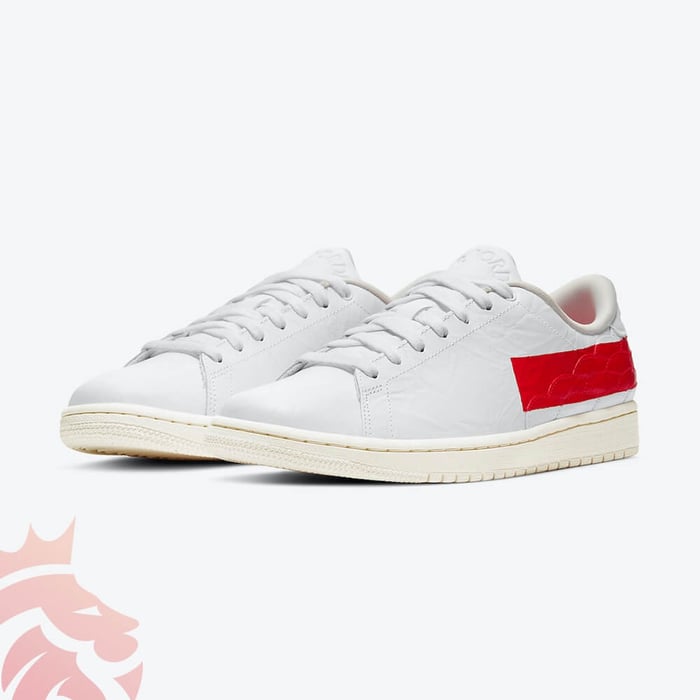 First Look: Air Jordan 1 Centre Court “Red Stripe”