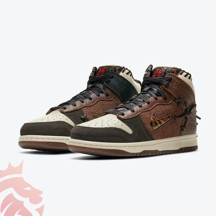 First Look: Bodega x Nike Dunk High “Fauna Brown”