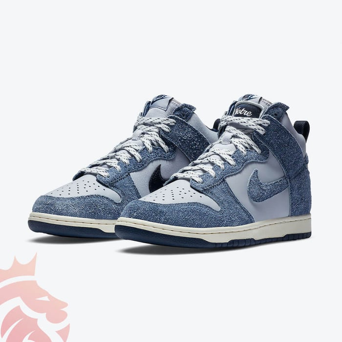 First Look: Notre x Nike Dunk High “Blue Void”