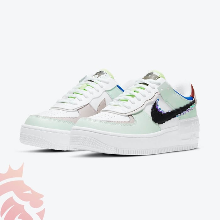First Look: Nike Air Force 1 Shadow “Light Pixel”