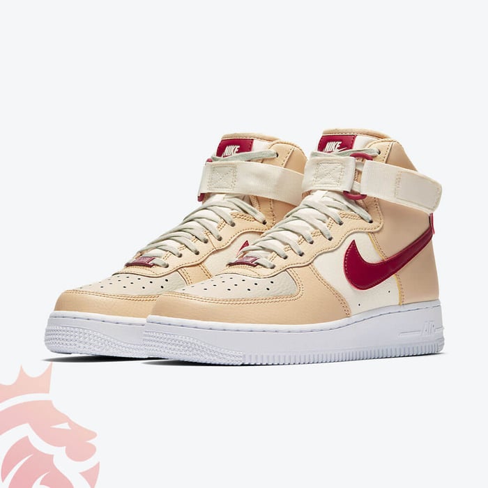 First Look: WMNS Nike Air Force 1 High “Noble Red”