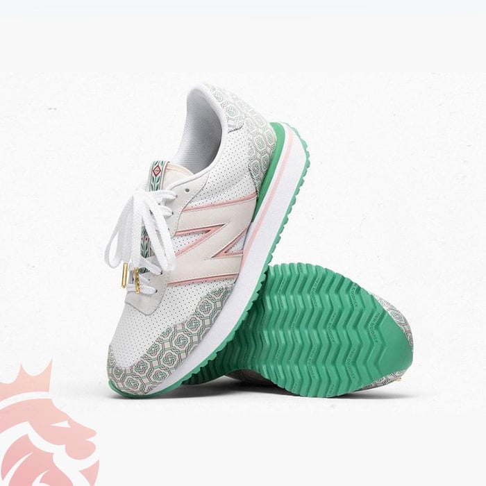 A Closer Look: Europe-Exclusive Casablanca x New Balance 237 “Holly Green”