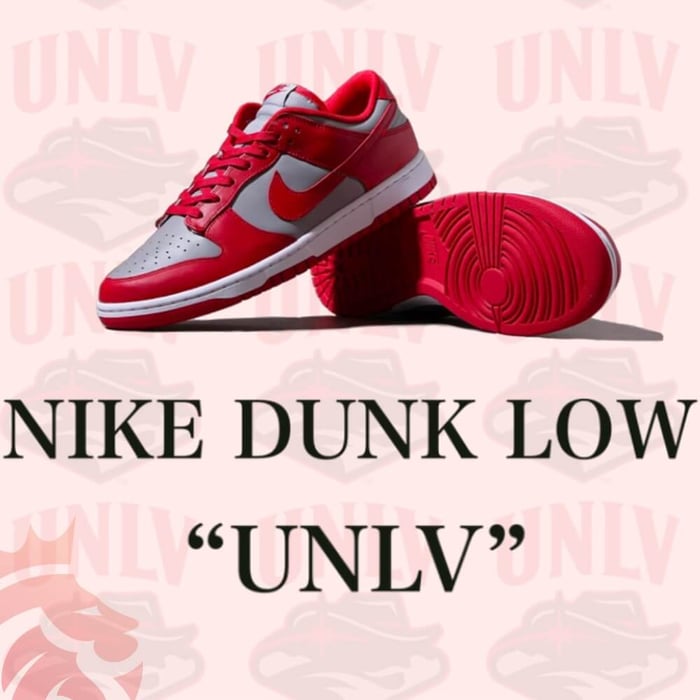 Fresh Drops: Where to Cop the Nike Dunk Low “UNLV”