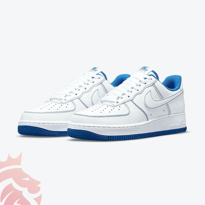 First Look: Nike Air Force 1 Low “Royal Stitching”