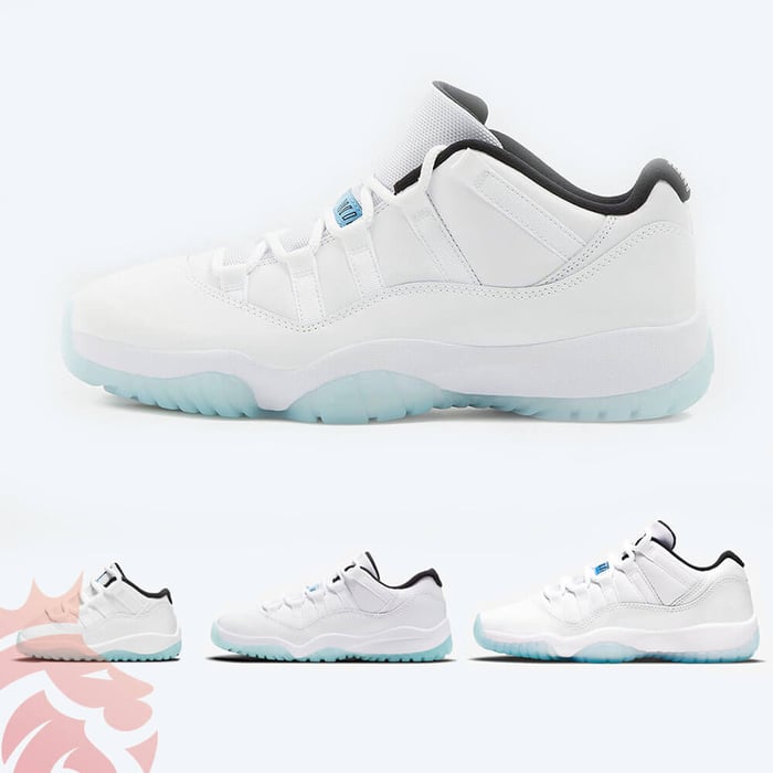 Air Jordan 11 Retro Low “Legend Blue” in Full Family Sizing