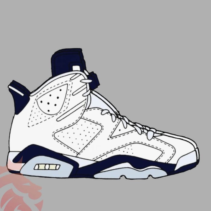 First Look: Air Jordan 6 “Midnight Navy” 2021