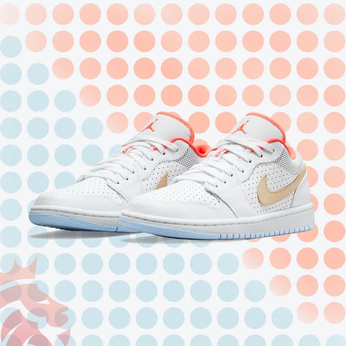 First Look: Air Jordan 1 Low SE “White Sesame”