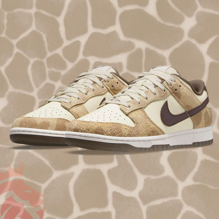 A Closer Look: Nike Dunk Low PRM “Animal Pack” Baroque Brown
