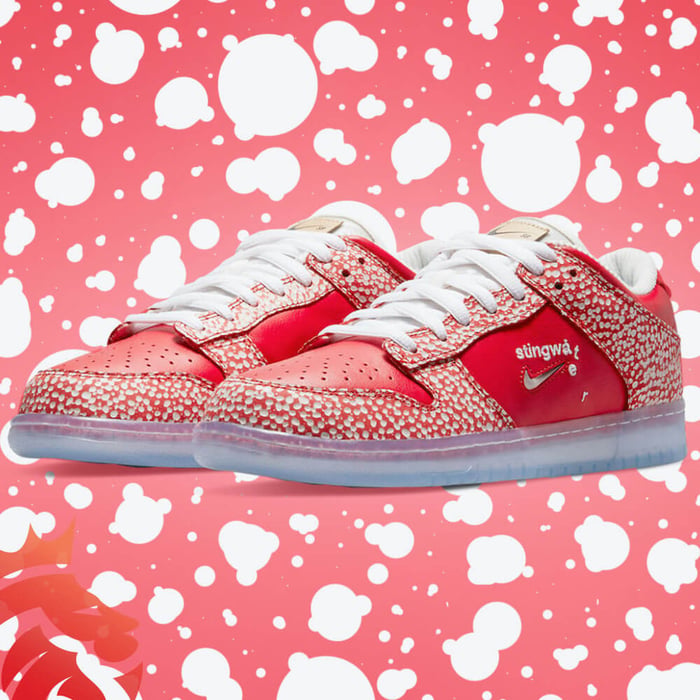 A Closer Look: Stingwater x Nike SB Dunk Low “Magic Mushroom”