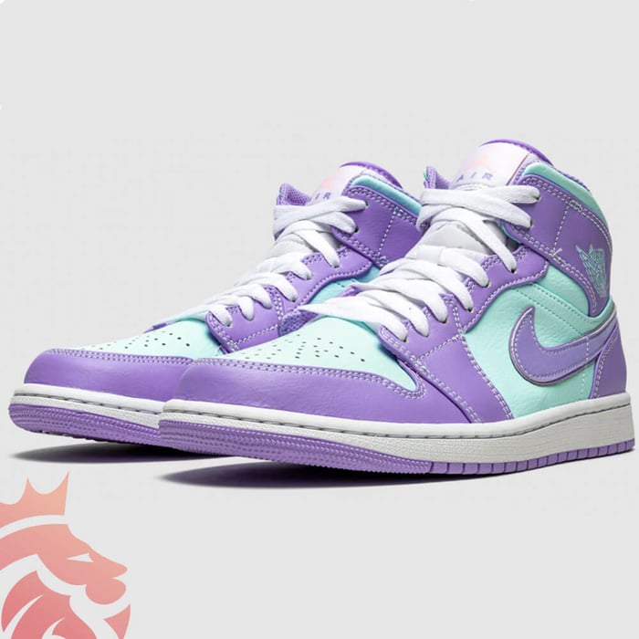 A Closer Look: Air Jordan 1 Mid “Purple Pulse”