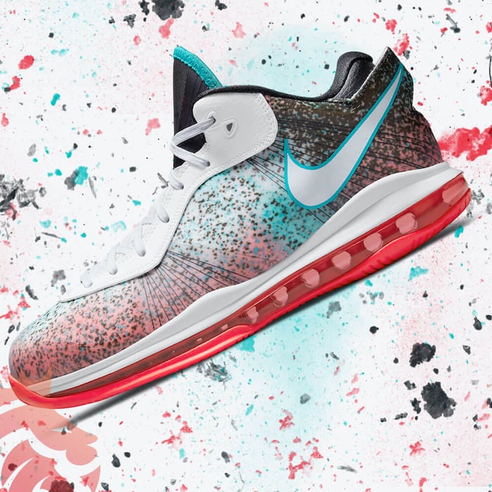 A Closer Look: Nike LeBron 8 V2 Low “Miami Nights”