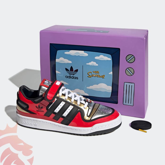 A Closer Look: adidas Forum Low The Simpsons Duff Beer Shoes