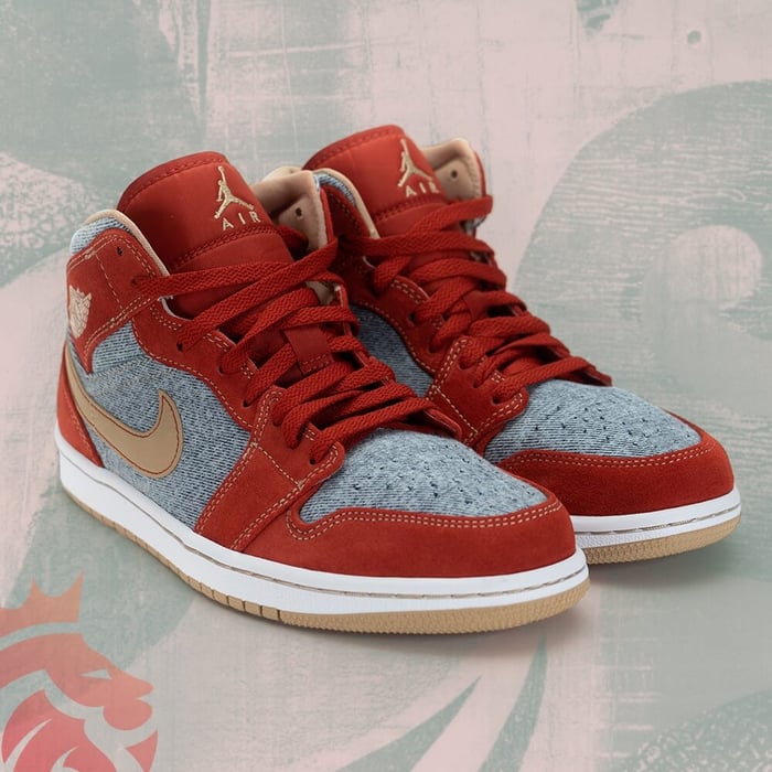 YankeeKicks Closet: Air Jordan 1 Mid “Denim” Colorway
