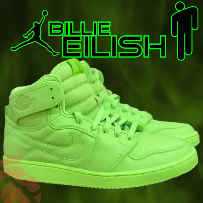 First Look: Billie Eilish x Air Jordan 1 AJKO “Volt”