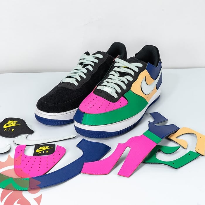 YankeeKicks Closet: Nike Air Force 1/1 “Black Multi”