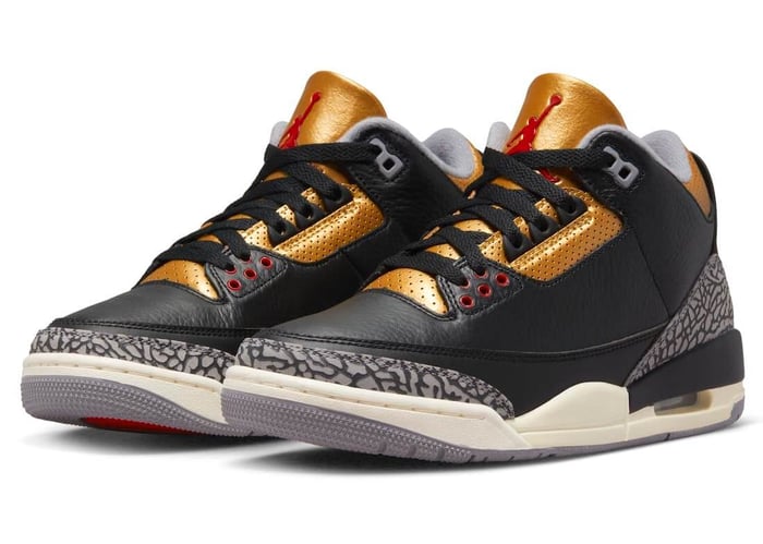 Air Jordan 3 WMNS “Black Gold”