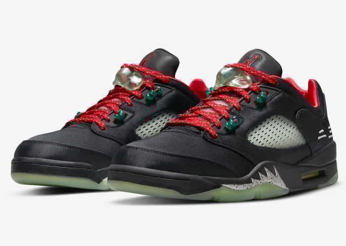 Clot x Air Jordan 5 Low “Jade”