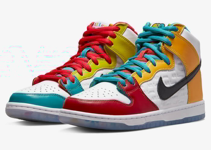 FroSkate x Nike SB Dunk High “All Love No Hate” – YankeeKicks Online