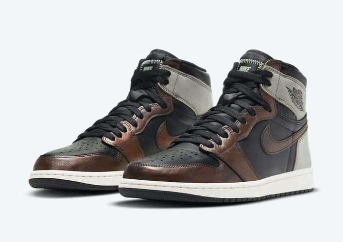 Jordan 1 Retro High Light Army Rust Shadow Patina
