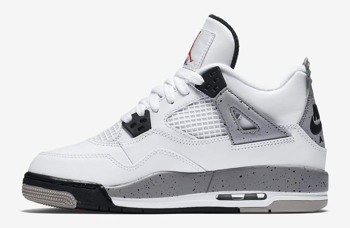 Jordan 4 Retro White Cement 2016 (GS)