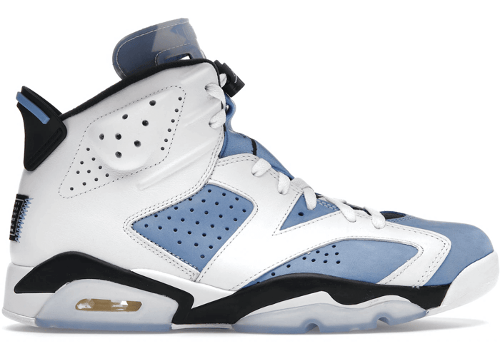 Jordan 6 Retro UNC White Available Now