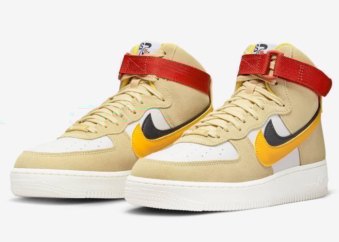 Nike Air Force 1 High “Yellow 82 Strap