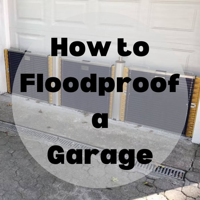 How to floodproof a garage. Let's get started!