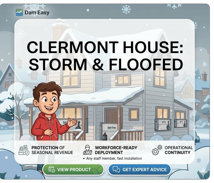 Rapid Flood Protection for Hospitality Business on Irish Coast